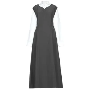 Long Muslim School Dress Kids Islamic School Uniforms Abaya Girls Muslim School Uniform