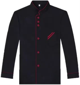 Long Sleeve Breathable White Chefs Uniform Chef Jacket Unisex Restaurant Bar Use Polyester Cotton Blend Custom Sizes