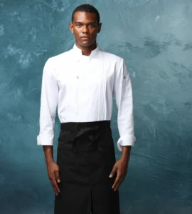 Long Sleeve Cook Chef Uniform Jacket and Catering Coat for Hotel and Restaurant