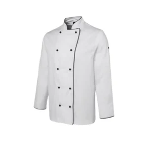Long Sleeve Double Breasted Restaurant Hotel Kitchen Uniform Jacket