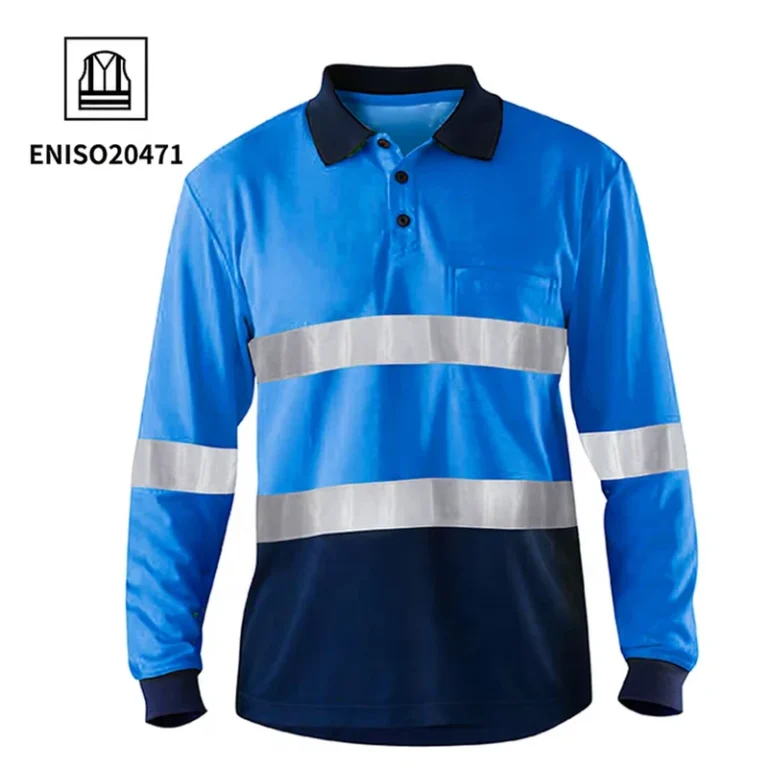 Long-Sleeve-Industrial-Mining-Hi-Vis-Polyester-T-Shirt-Workwear-Reflective-Safety-Work-Clothing-High-Visibility-Worker-Shirts