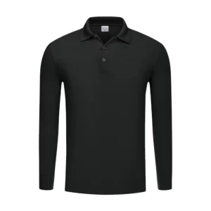 Long Sleeve Men’s Pique Polo Shirts