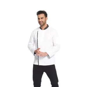 Long Sleeve Single Button Chef Jacket