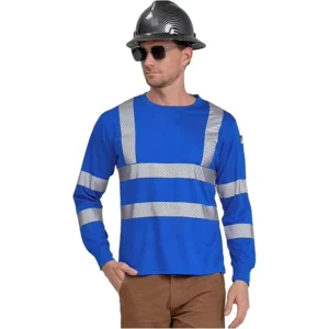Long Sleeves Hi Vis Safety Daily Work Construction Polo Shirts for Men for Women