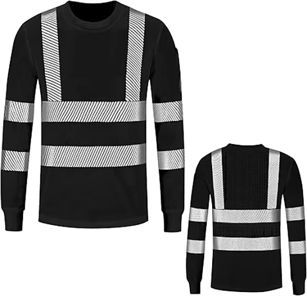 Long Sleeves Hi Vis Safety Daily Work Construction Polo Shirts for Men for Women