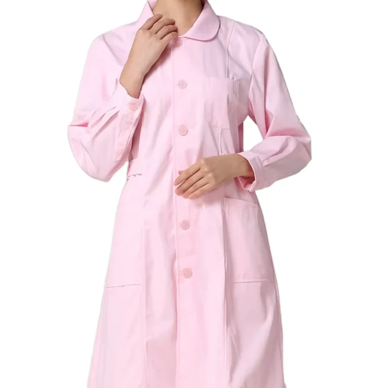 Long-Sleeves-Pink-Hospital-Nurse-Uniforms-Suits-Sets-Women-Nurse-Scrubs-Medical-Uniforms-with-Custom-Embroidered-Logo