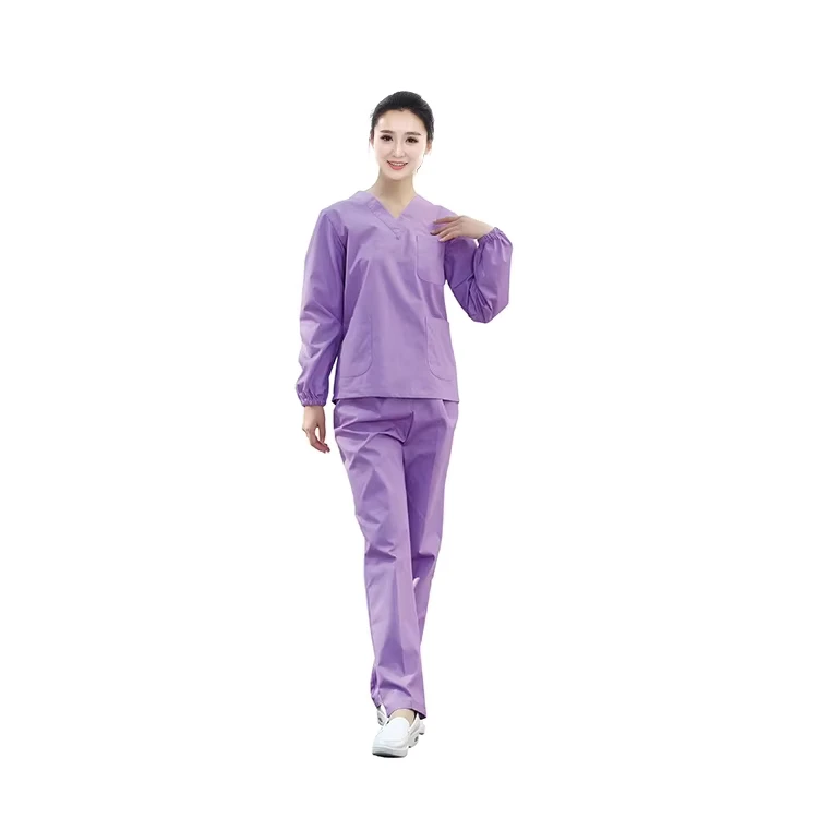 Long-Sleeves-Scrubs-Uniforms-Sets-Latest-Durable-Nursing-Doctor-Uniform-Sets-for-Medical-Hospital-Beauty-Salon-Uniforms