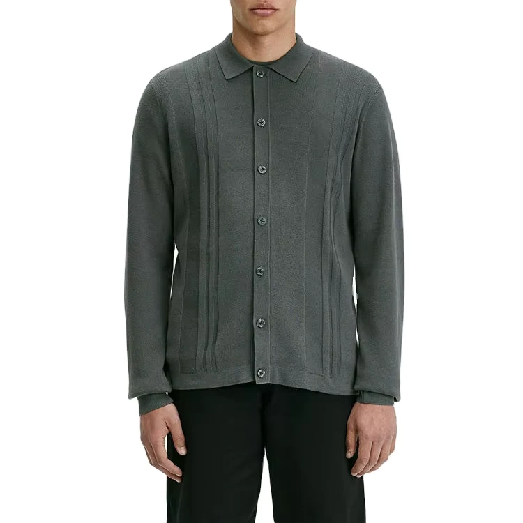 Low-Moq-Custom-Men-Sweater-Long-Sleeve-Polo-Neck-Knit-Polo-Shirt-High-Quality-Button-Rib-Men-Knit-Cardigan