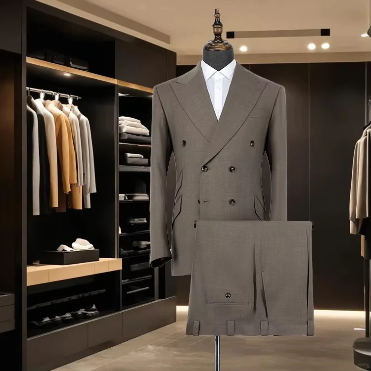 Male-Double-Breasted-Mens-Suit-High-Quality-Blazer-Business-Groom-3-Slim-Fit-Custom-Bespoke-Tailor-Suits