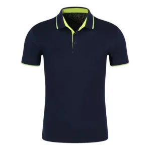 Man Polo T shirt in Guangzhou 100% Cotton Short Sleeve Plus Size Quick Dry Vintage Printed Compressed With Pattern