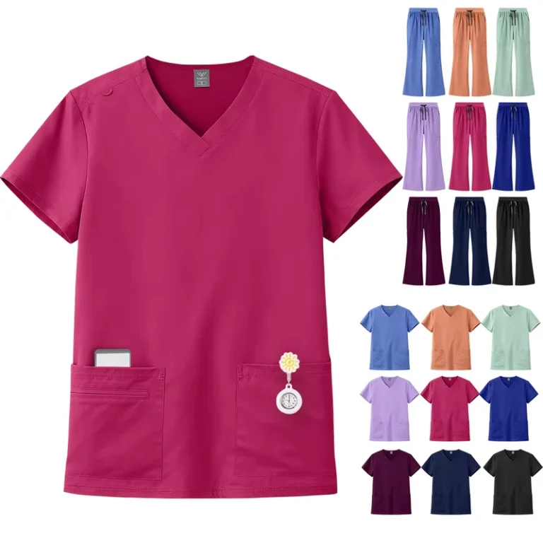 Manufactory-Design-Womens-Medical-Scrub-Uniform-Set