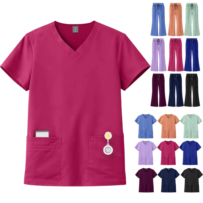 Manufactory Design Women's Medical Scrub Uniform Set