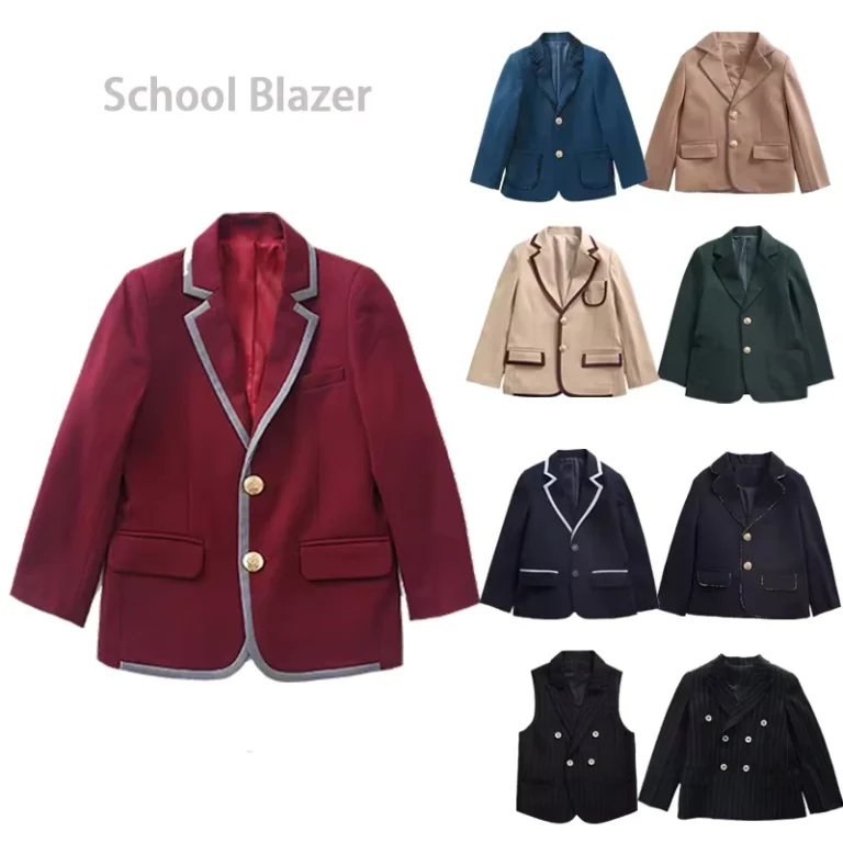 Manufacture-Custom-Children-Primary-School-Uniform-High-Middle-University-Kindergarten
