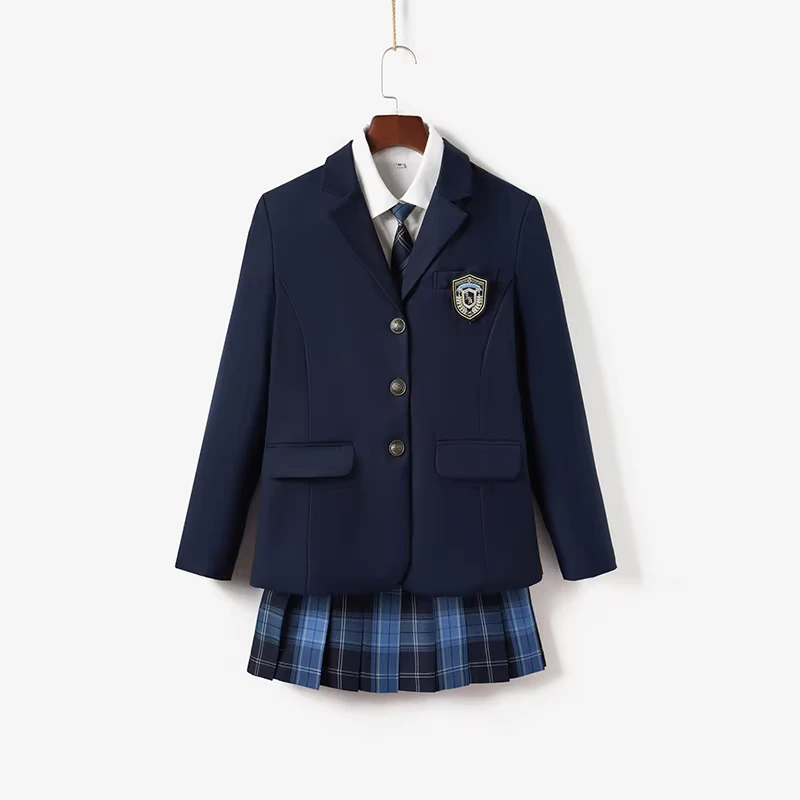 Manufacture Custom OEM School Uniform Set for Primary Kindergarten High Middle University Children Kid