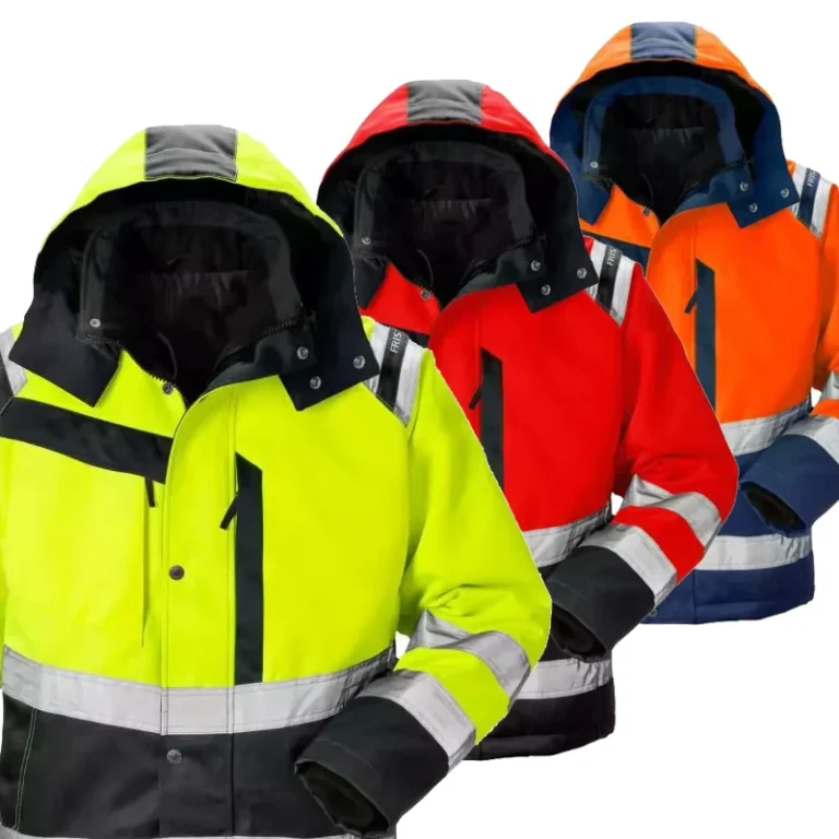 Manufacture-Designed-Flame-Retardant-Green-Color-Safety-Visibility-Insulated-Reflective-Winter-Hi-Vis-Jacket-Work-Wear-for-Men