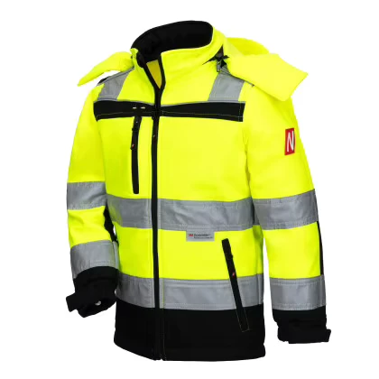 Manufacture Hi Vis China Quality Winter Warm Safety Reflective Jacket With Pockets