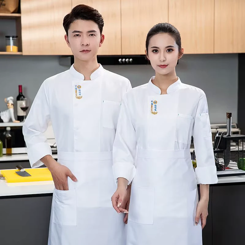 Manufacturer Chef Clothing Custom Modern Lightweight Hotel Restaurant Bar Cotton Kitchen Jacket Chef Uniform