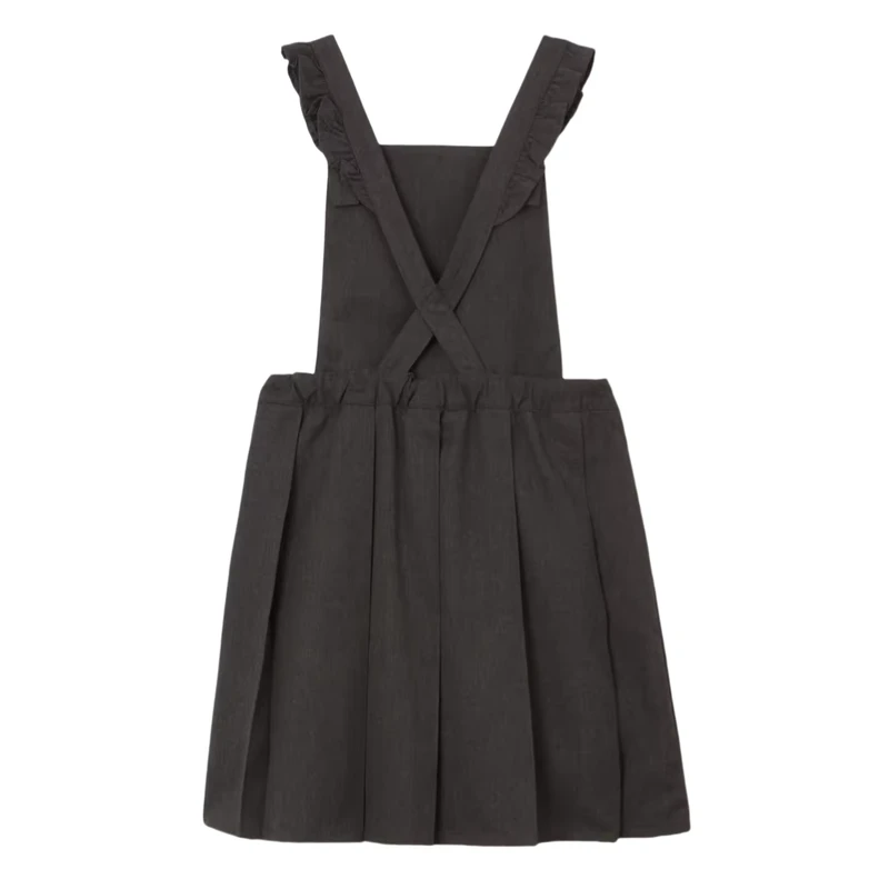 Manufacturer Custom Made Girls Pinafore School Uniform for Primary and Middle School Polyester Material for Children