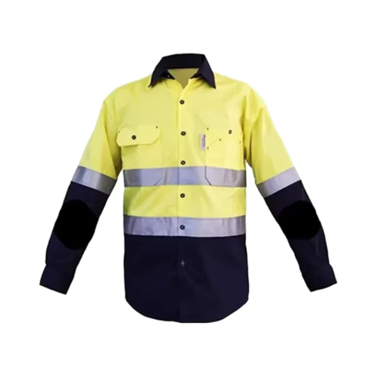 Manufacturer-Direct-Supply-Long-Sleeve-Hi-Vis-T-Shirt-with-Reflective-Tape-Customized-Logo-Supported