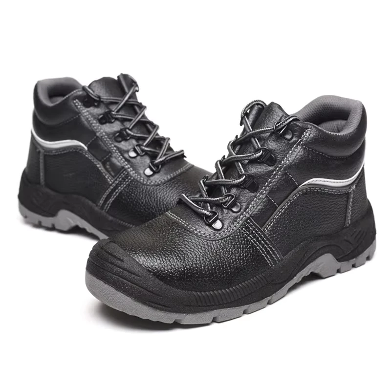 Manufacturer Industrial Low Cut Comfortable and Light Working Steel Toe Security Guard Safety Shoes for Construction