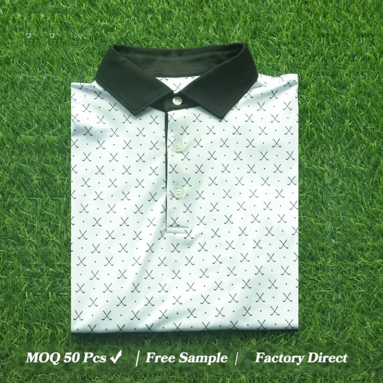 Manufacturer-Letter-Pattern-Silk-Rayon-Golf-Shirts-Polka-Dot-Anti-Odor-Quick-Dry-Knitted-Summer-Plain-Polo-Shirts