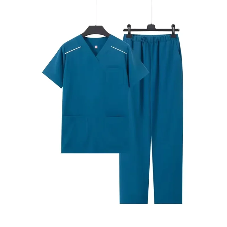 Manufacturer-Womens-Nursing-Work-Medical-Uniform-Hospital-Scrub-Suit-for-Doctors-and-Nurses