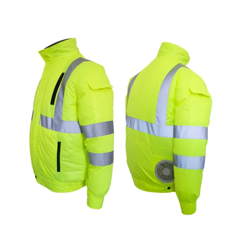 Manufacturers-Fan-Suits-Hi-Vis-Reflective-Clothes-Softshell-Air-Condition-Jacket-High-Visibility-Safety-Clothing-with-Fan