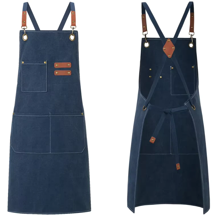 Manufacturers In stockCanvas Thickened ApronsDenimGardening CottonCloth Studio AndBaking ApronsDrop Shipping Available