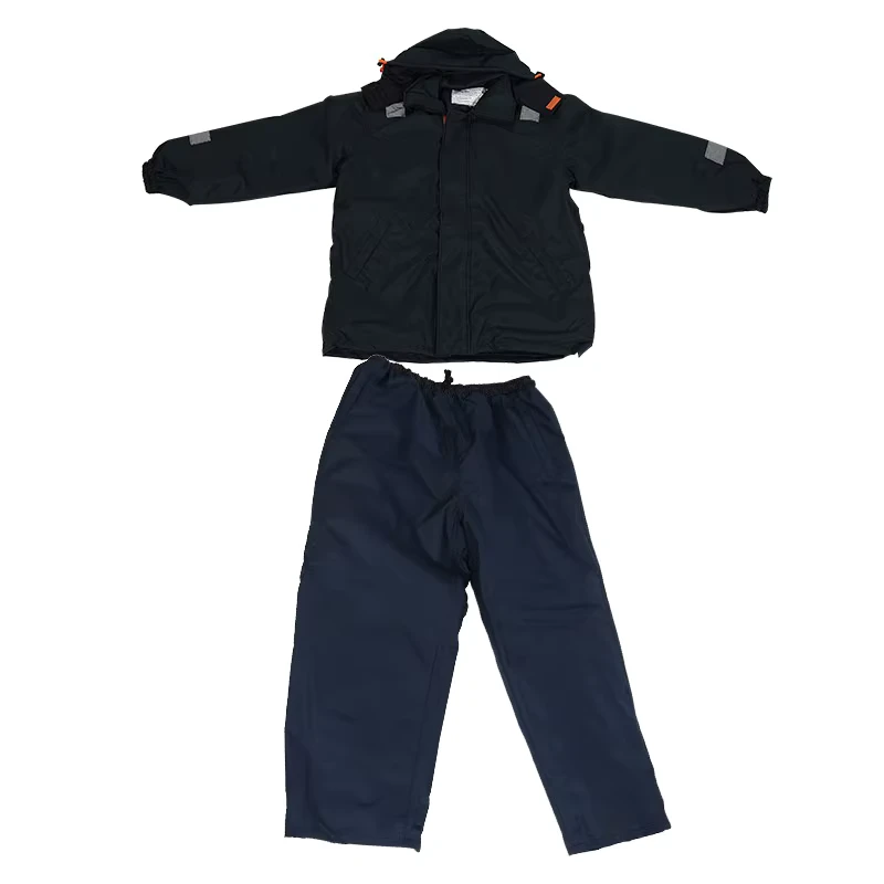 Marine Thermal Work Life Jacket Waterproof Windproof Thickened Insulated Winter Workwear