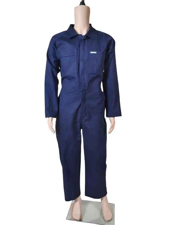 Mechanic Coverall 100% FR Flame Resistant Industrial Work Coverall for Welding