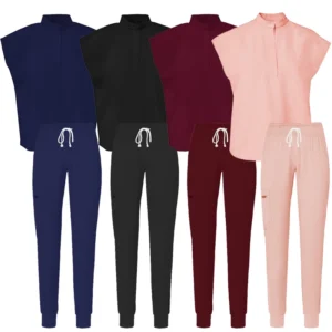 Medical Operating Room Nursing Scrubs 2 Pieces Hospital Uniforms Nurse Scrubs Medical Scrubs Uniforms Sets for Women
