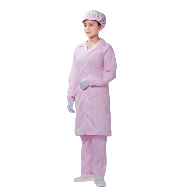 Medical-Semiconductor-Factories-Lab-Use-Washable-Anti-Static-Workshop-Clothes-Industrial-Garment-Unisex-ESD-Cleanroom-Smock