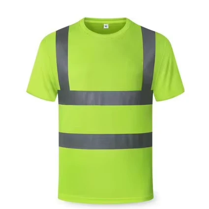 Men-100-Polyester-Reflective-Safety-Work-T-shirt-Quick-Dry-Mesh-T-shirt-with-Reflective-Tape-Hi-Vis-Reflective-Uniform-T-shirt
