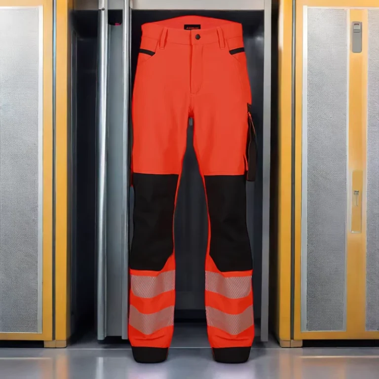 Men-4-Way-Stretch-Hi-Vis-Reflective-Tape-Cargo-Safety-Pants-With-Tool-Pocket