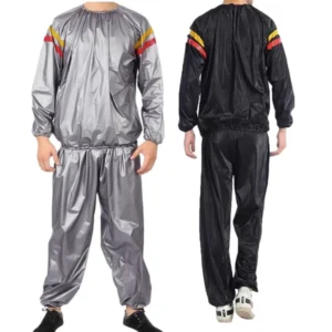Men Body Slimming Sauna Suit Men’s Women’s Gym Wear Exercise Suit Sweat Sauna Suit