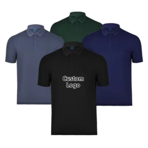 Men Business Polo Shirt With Custom Logo Moisture Wicking Quick Dry Sport Golf Polo T-shirt Casual Custom Sublimation Polo Shirt