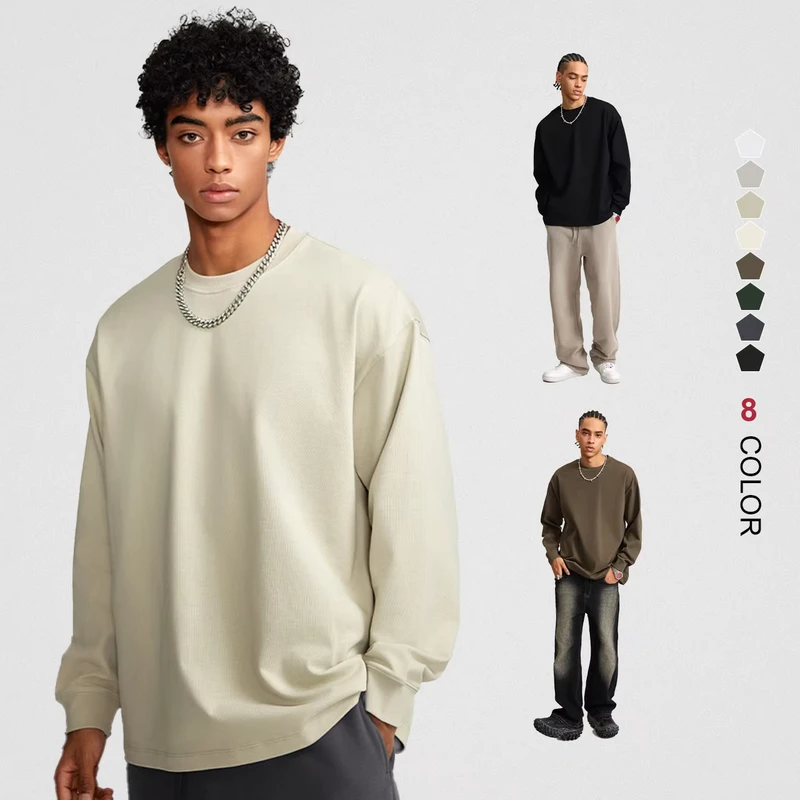 Men Cargo Shorts Cotton Casual Multi Pocket Baggy Loose Fit Elastic Waist Drawstring Streetwear Summer Tshirt