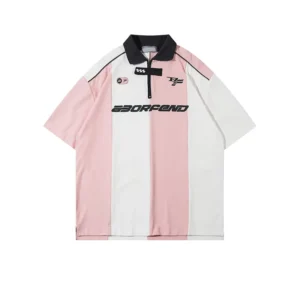 Men Classical Streetwear Polo T shirts Custom Men’s Thick Cotton Polo T Shirt Oversized
