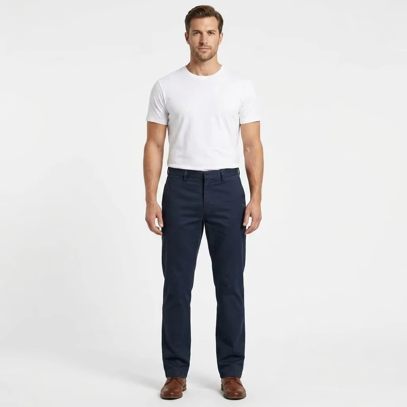Men Cotton FR Treated Work Pants Ruco Flame Retardant Level 2 Heavy Duty Belt Loop Industrial Safety Fire Resistant Trousers