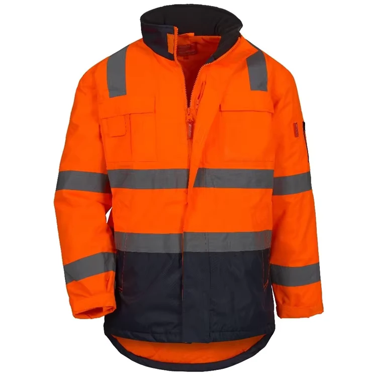 Men Hi Vis Winter Waterproof Reflective Jacket