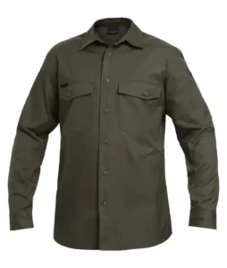 Men High Quality Custom Logo Organic Cotton Mechanical Engineer’s Long Sleeves Work Shirts Flame Resistant Shirt