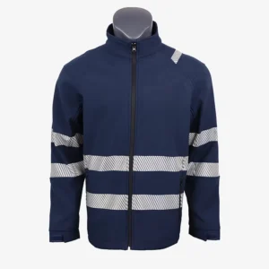 Men Outdoor Safety Engineer Work Jacket Clothing Hivis Blue Coverall Work Clothing Workwear