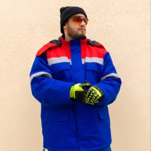 Men Winter Jacket Work Clothes for Oil and Gas Industry Waterproof Windproof Industrial Warmer Jackets Winter Custom Workwear