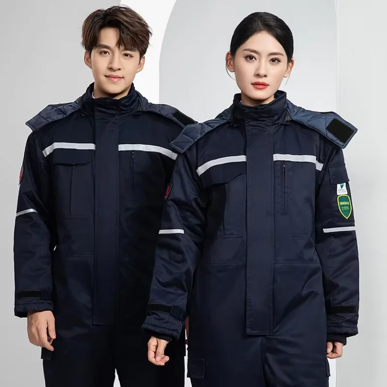 Men-Winter-Wear-Construction-Suit-Flame-Resistant-FR-High-Visibility-Fire-Proof-Coverall-Electrical-Coveralls