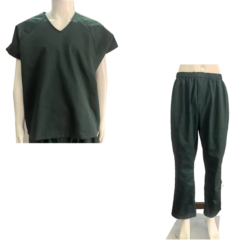 Men Women Prisoner Costume for Adults Prison Jumpsuit Orange Convict Cosplay Shirt Pant Fancy Dress Outfit Uniforms