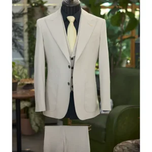 Men’S Suit Two Pieces Suit Slim Business Work Customization