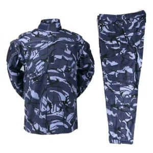 Men’s ACU Tactical Ocean Camouflage Uniform Blue Olive Green Combat Uniform