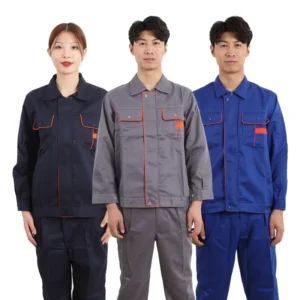 Men’s Auto Repair Work Clothes Long Sleeve Labor Protection Welding Workwear Factory Workshop Decoration Engineering