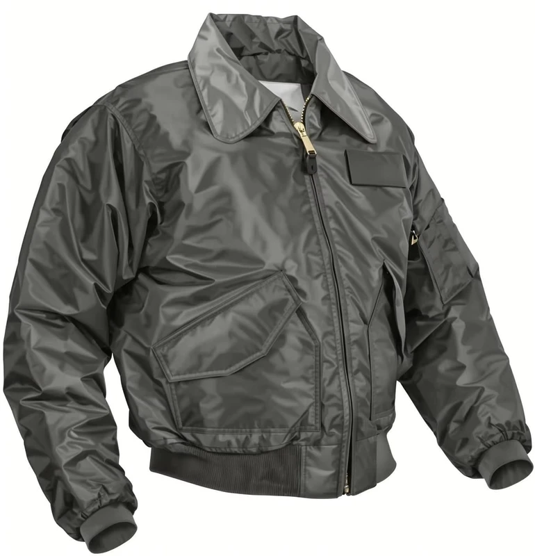 Men's Aviator Flight Jacket Security Bomber Pilot Jacket Waterproof Fr Fire Resistant Work Jacket