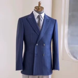 Men’s Bespoke Wedding Suit 100% Wool 120-150 Super British Fabric Single Breasted Pant Coat Design Plus Size
